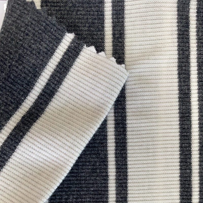 96% CVC 4% Spandex Rib Mäkké, absorbujúce vlhkosť